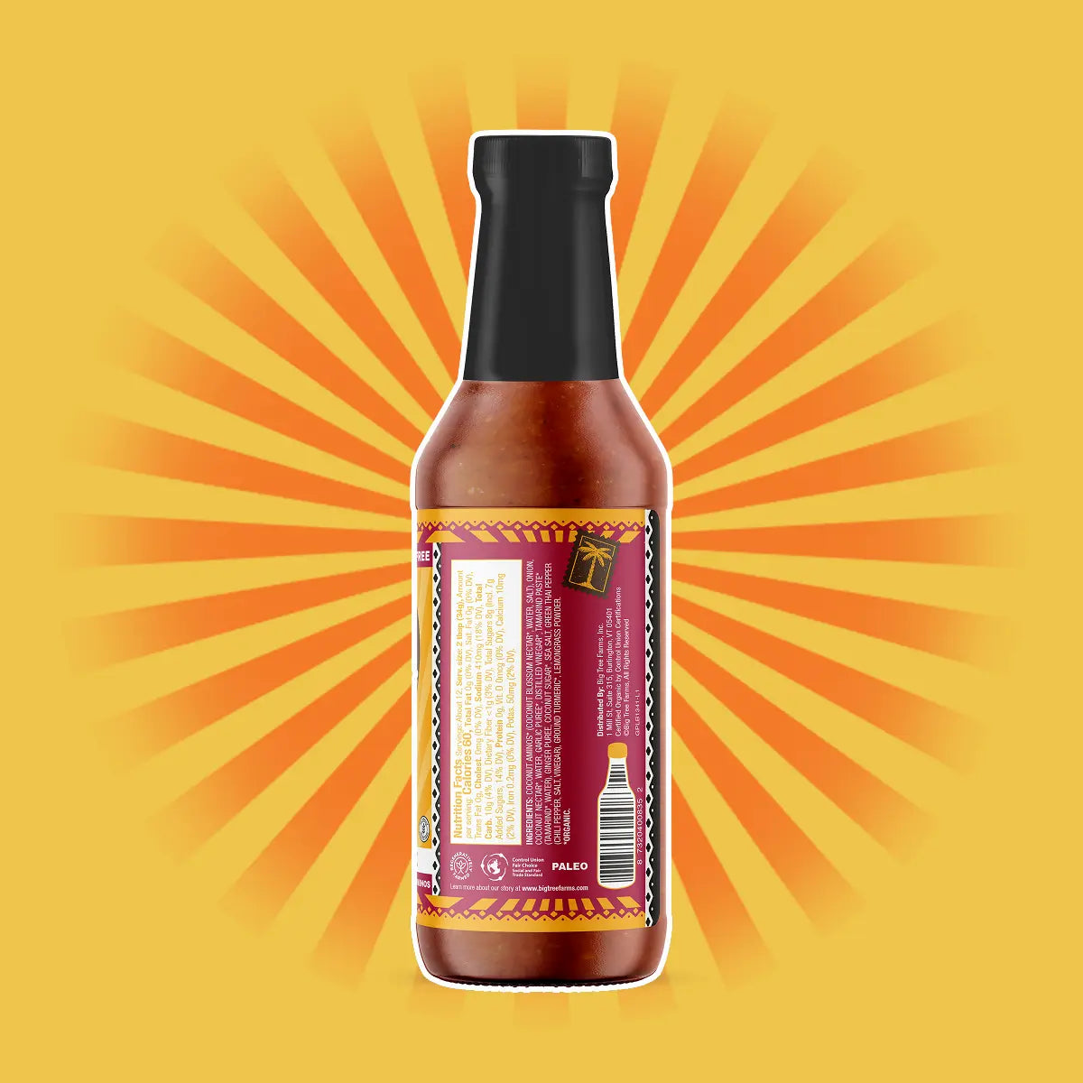 BIG TREE FARMS - BBQ SAUCE - MELLOW NOT SO NAUGHTY - 2