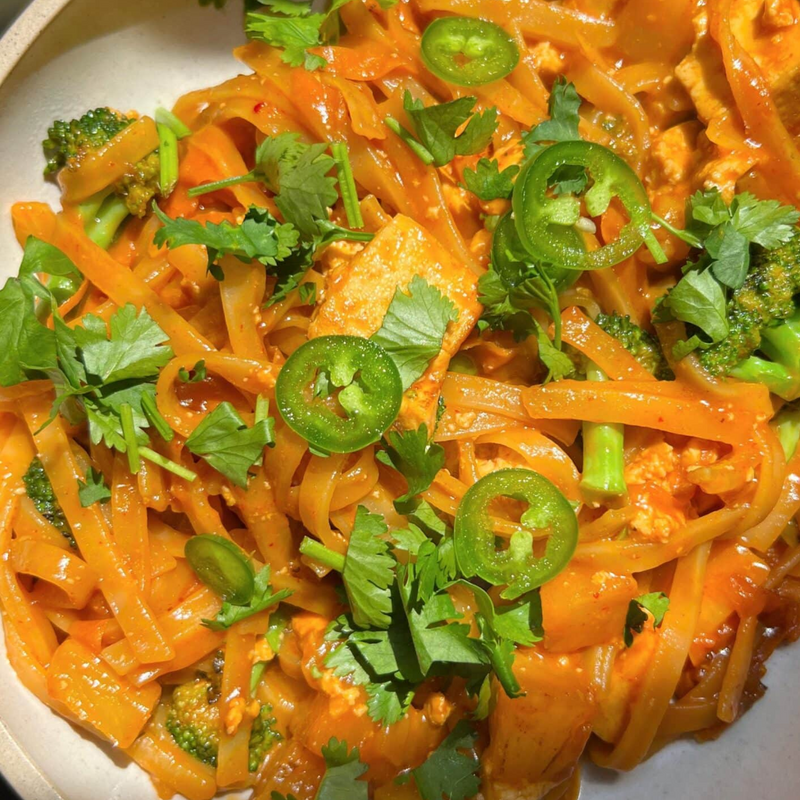 Red Coconut Curry Stir Fry