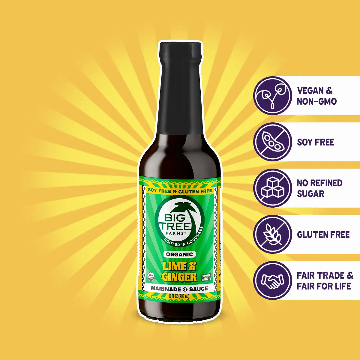 BIG TREE FARMS - SAUCES - LIME & GINGER - 1