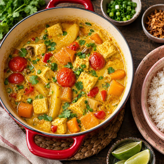 Tofu & Winter Vegetable Coconut Stew