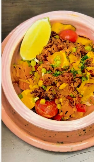 Tofu & Winter Vegetable Coconut Stew