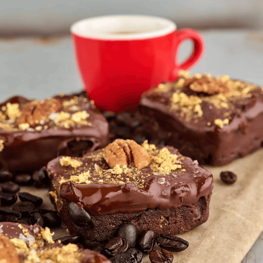 Chai-Laced Flourless Fudge Brownies