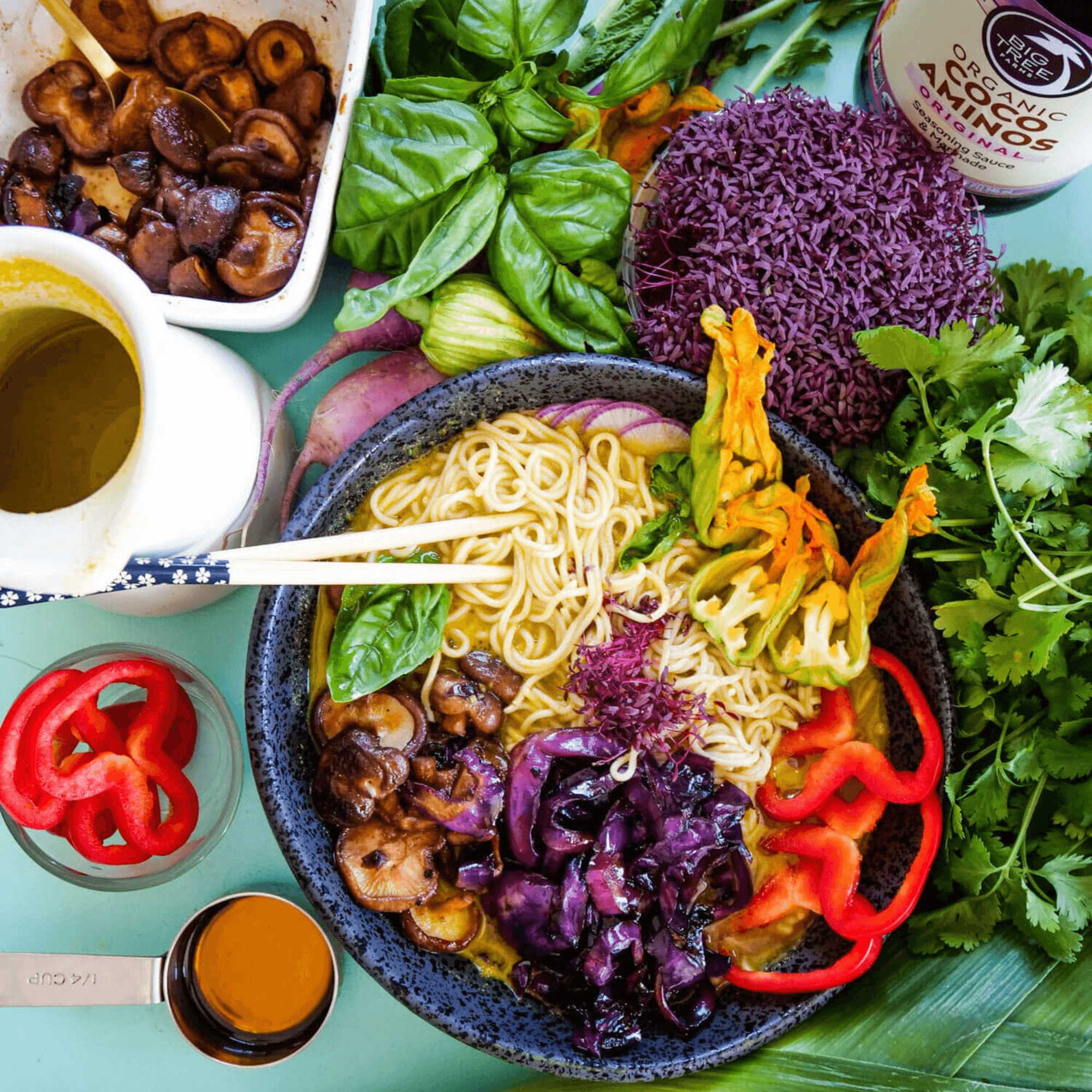 Chimichurri Summer Curry Ramen
