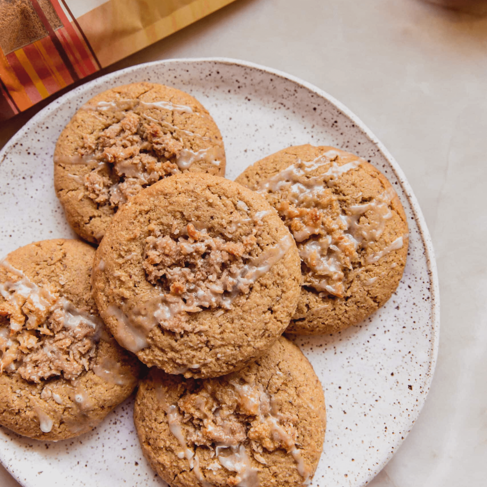 Vegan Coffee Cake Cookies