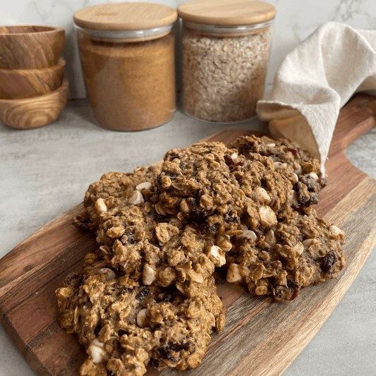 Cranberry & White Chocolate Chip Oatmeal Cookies