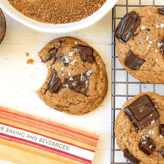Molten Chocolate Chip Cookies