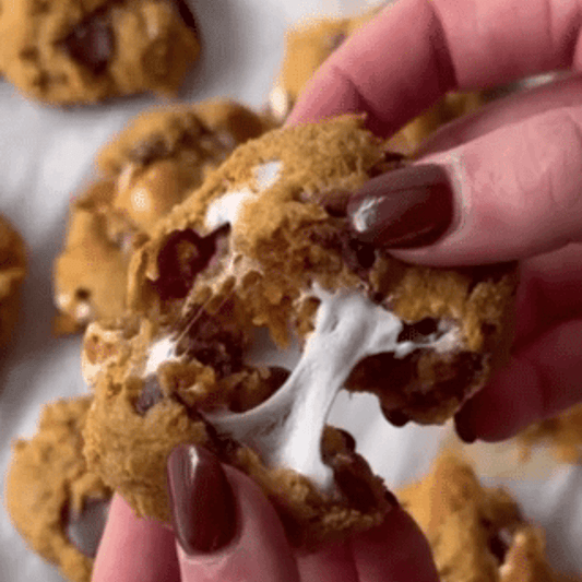 Pumpkin S’mores Cookies