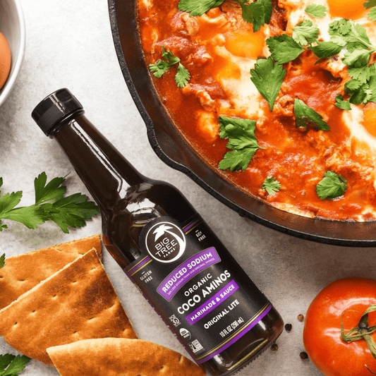 Shakshuka with Organic Original Lite Coco Aminos