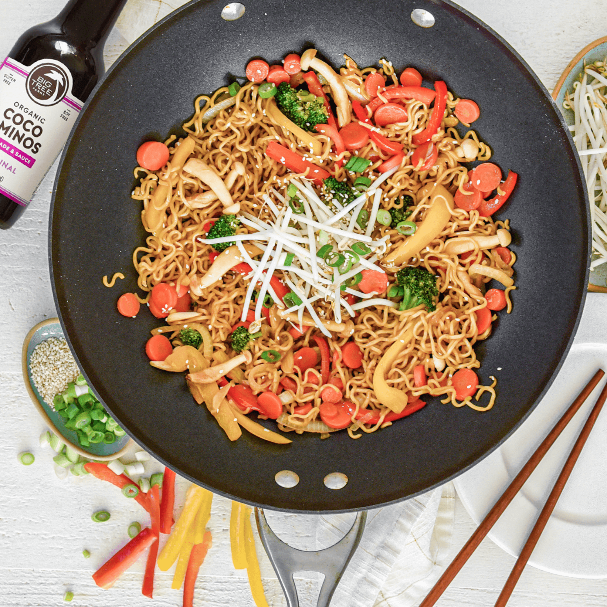 Veggie Stir Fry with Organic Coconut Aminos