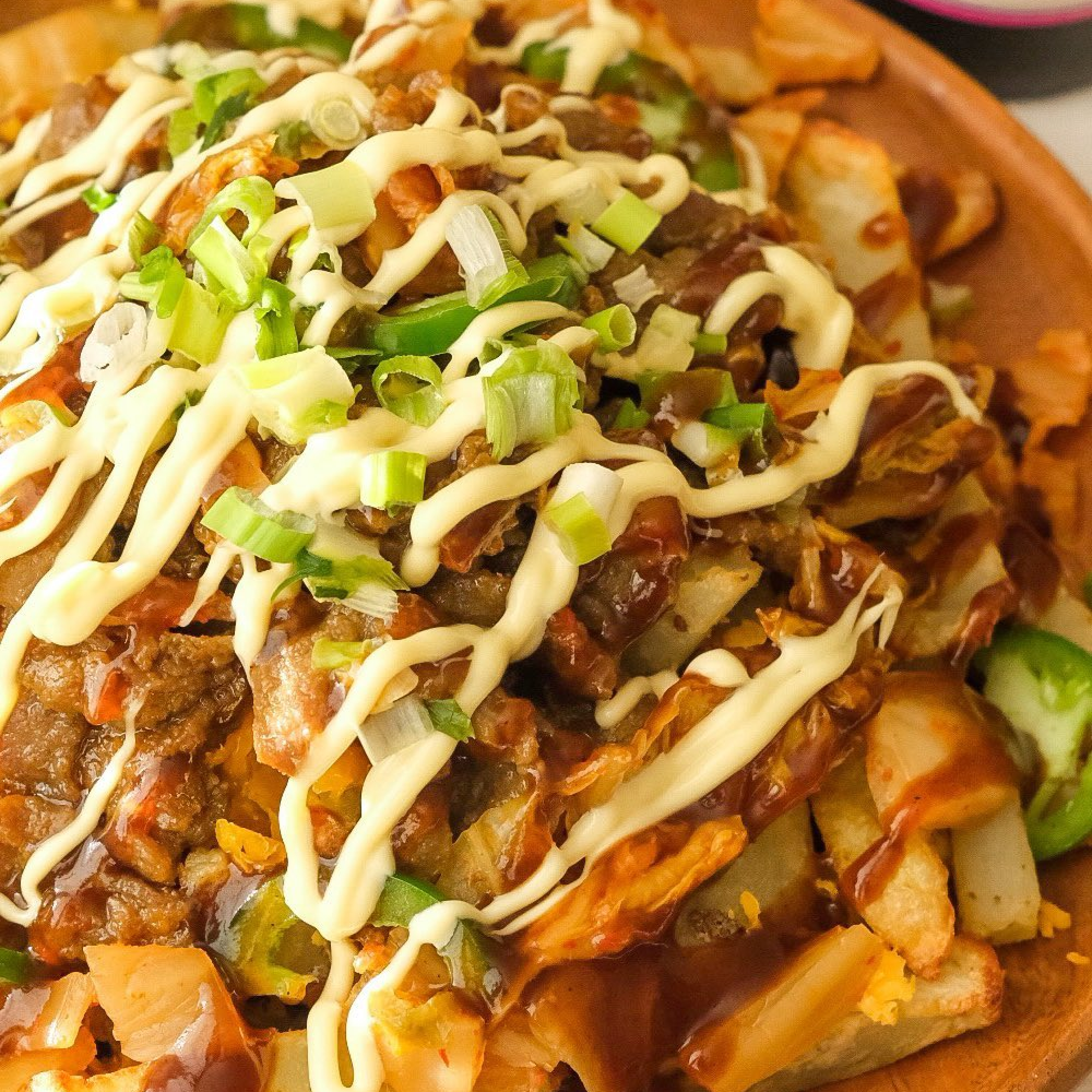 Loaded Bulgogi Kimchi Fries