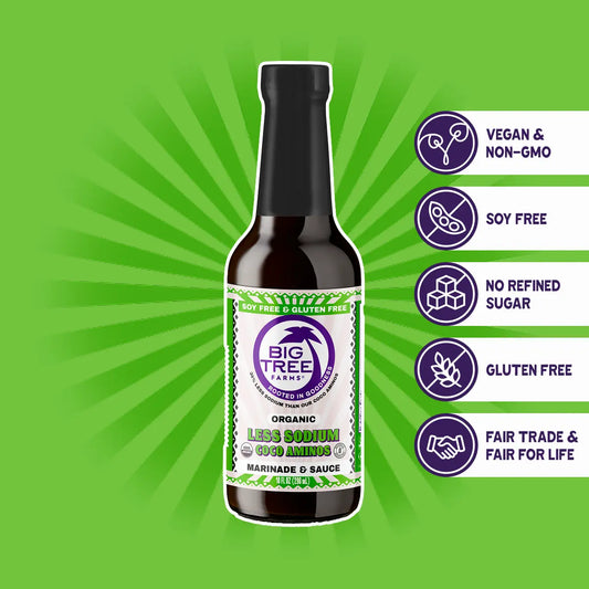 BIG TREE FARMS - AMINOS - LESS SODIUM - 1
