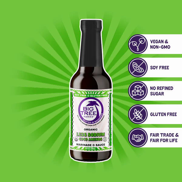 LESS SODIUM ORGANIC COCO AMINOS