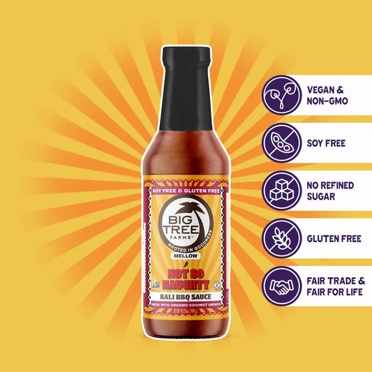 BIG TREE FARMS - BBQ SAUCE - MELLOW NOT SO NAUGHTY - 1