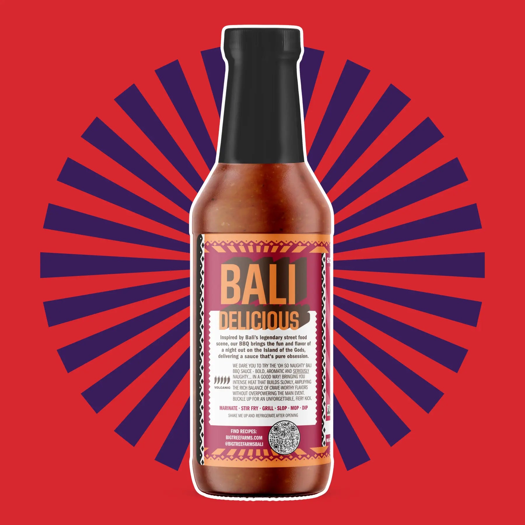 Big Tree Farms - OH SO NAUGHTY BBQ SAUCE - 4