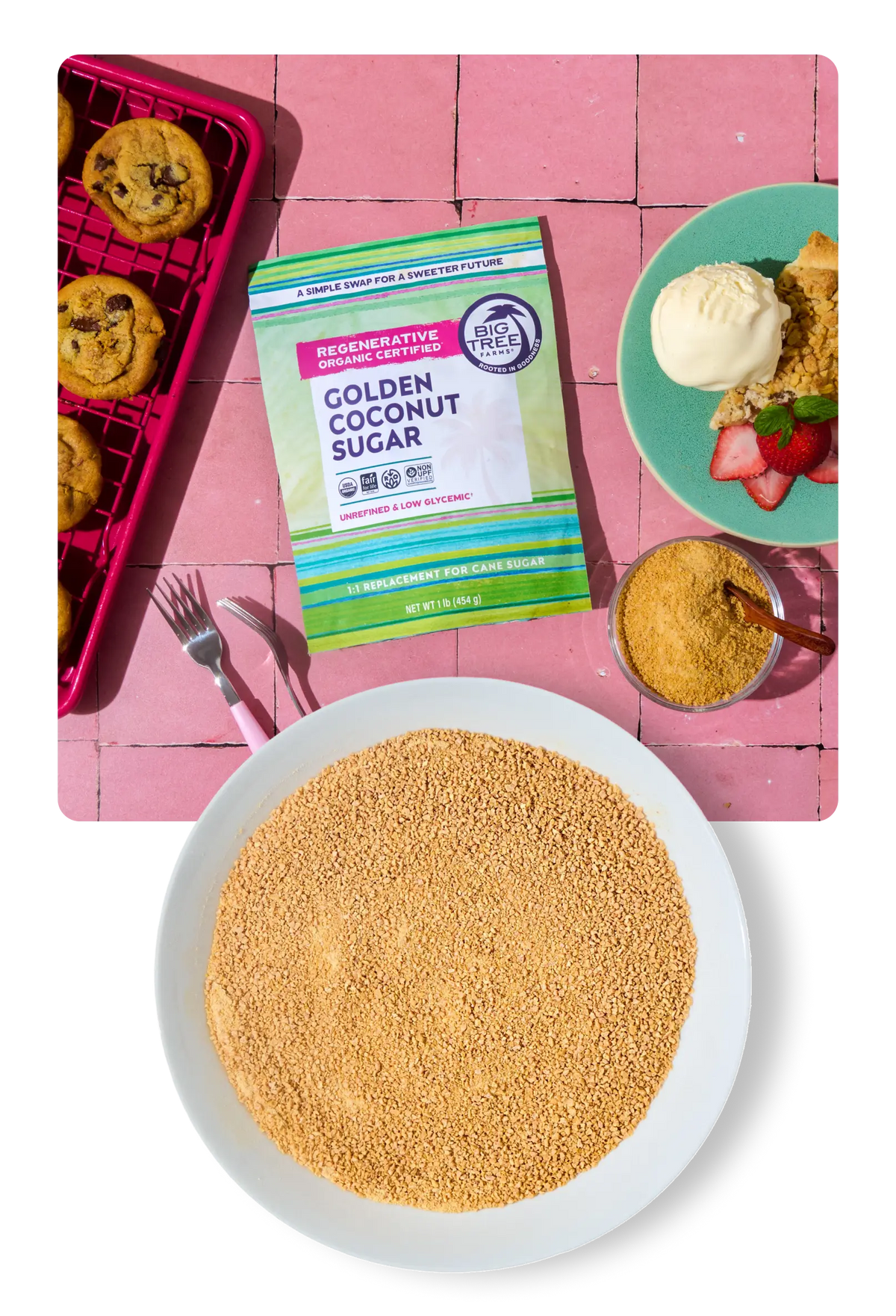 Big Tree Farms - Nutrition Facts - Coconut Sugars - Golden
