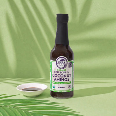 LESS SODIUM ORGANIC COCONUT AMINOS Soy Sauce Alternative