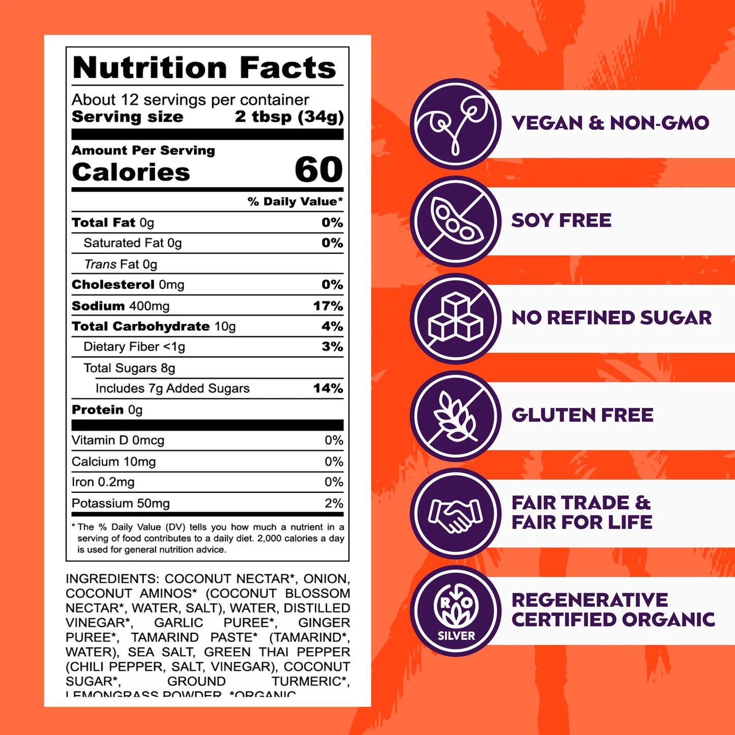 Big Tree Farms - PDP - BBQ Mild - Nutrition Facts