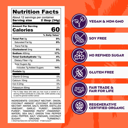 Big Tree Farms - PDP - BBQ Mild - Nutrition Facts