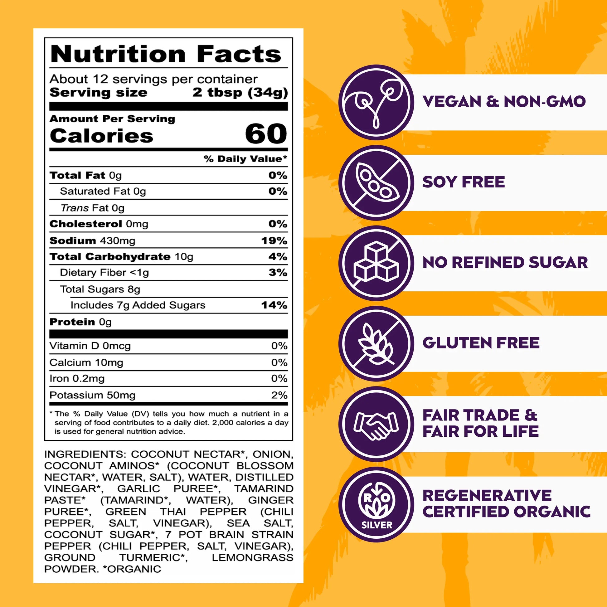 Big Tree Farms - PDP - BBQ Naughty - Nutrition Facts