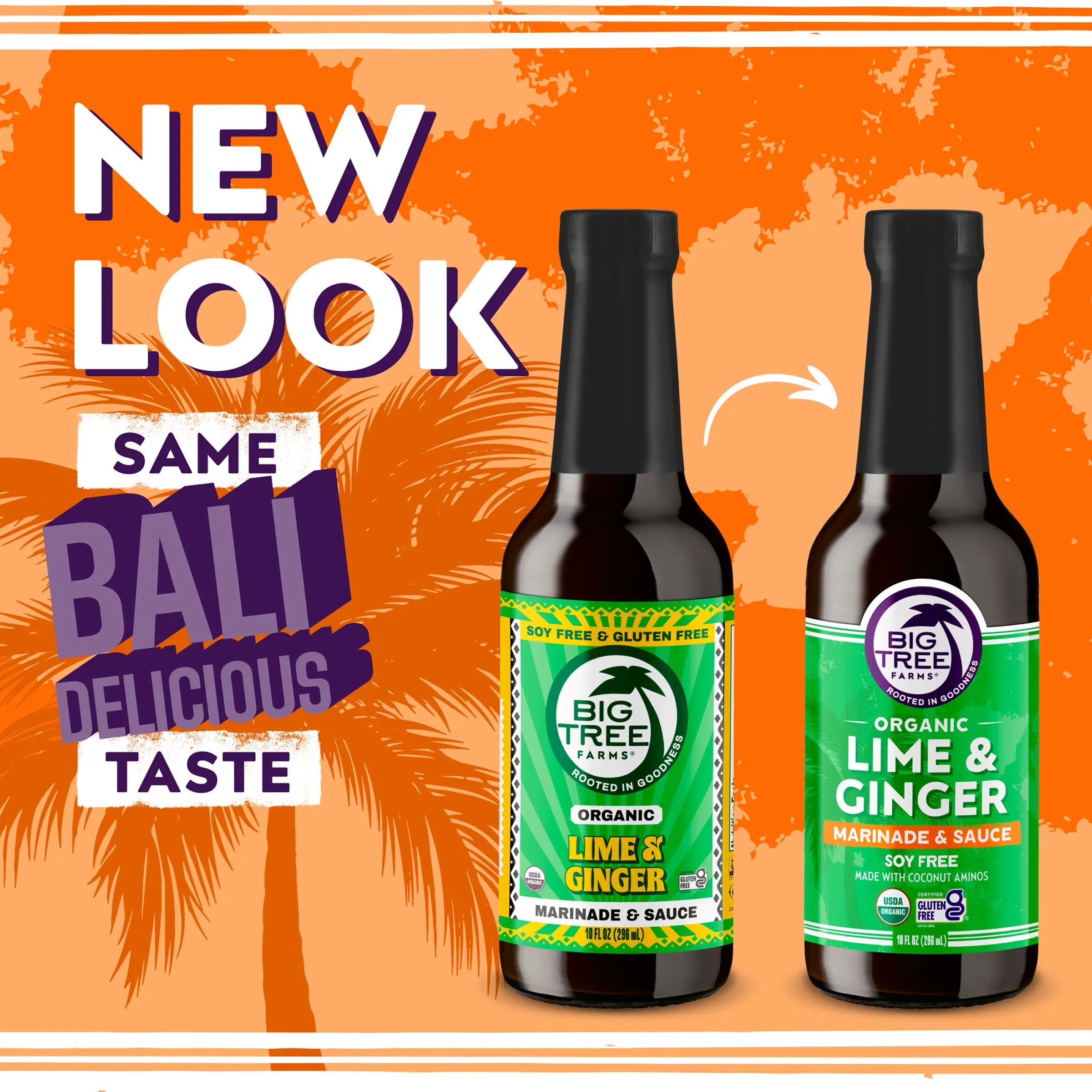 Big Tree Farms - PDP - Sauces Lime Ginger - New Look