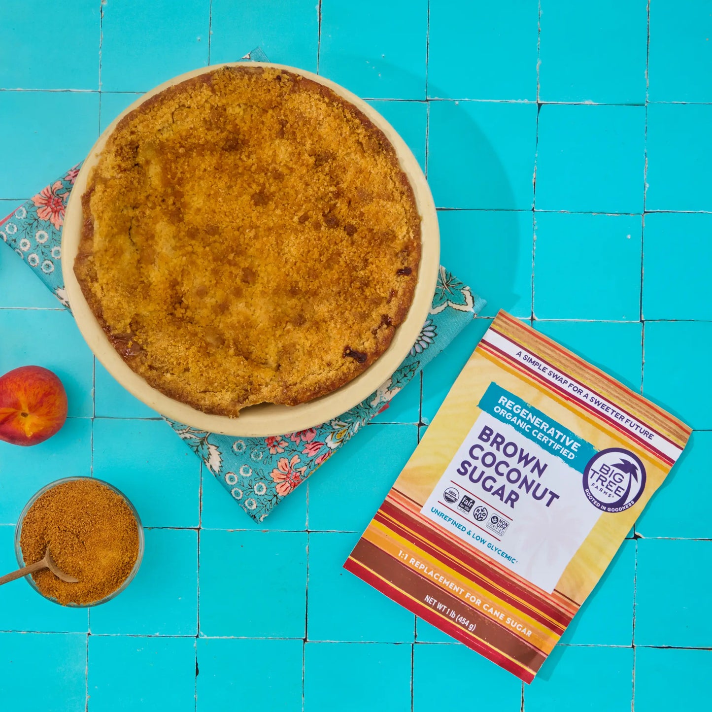 REGENERATIVE ORGANIC CERTIFIED BROWN COCONUT SUGAR