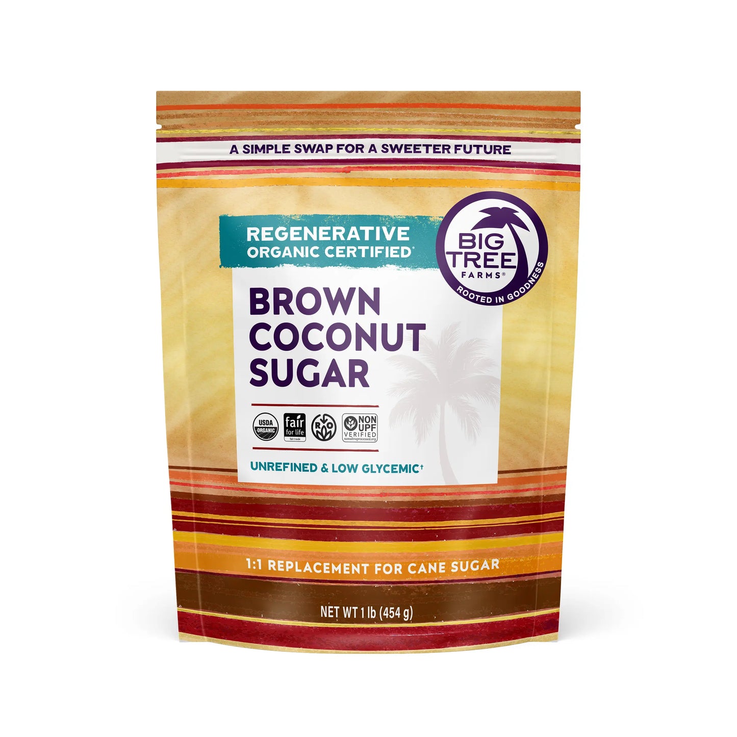 REGENERATIVE ORGANIC CERTIFIED BROWN COCONUT SUGAR