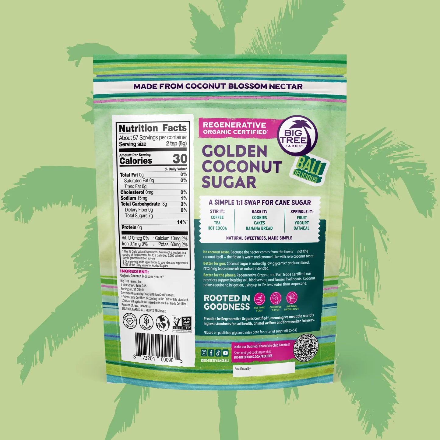 Big Tree Farms - PDP - Sugars Golden - Back
