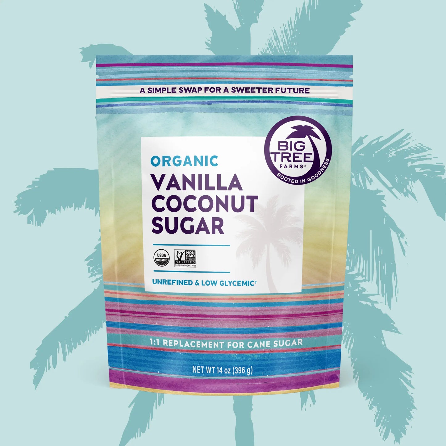 Big Tree Farms - PDP - Sugars Vanilla - Front