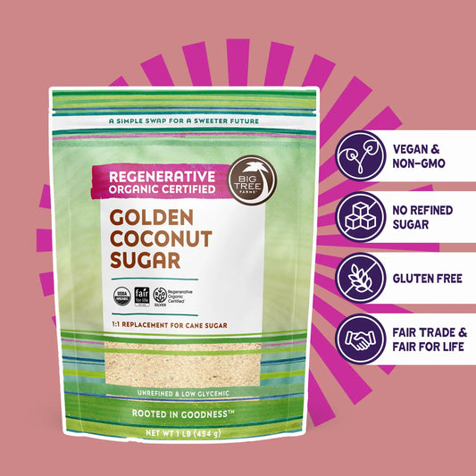 Big tree Farms - ORGANIC GOLDEN COCONUT SUGAR - 1