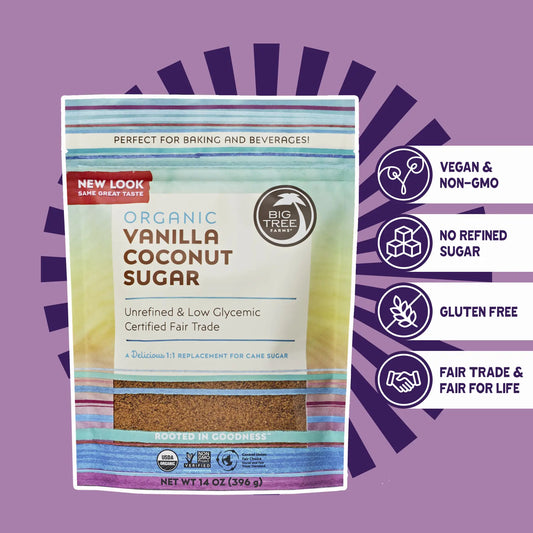 Big Tree Farms - ORGANIC VANILLA COCONUT SUGAR - 1