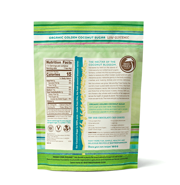 Organic Golden Coconut Sugar - Big Tree Farms